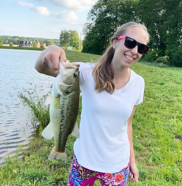 Teach a man to fish, and you feed him for a lifetime. Teach a girl to fish, and well… 🏆🎣😆 #winnerwinner #firstcast #familytime