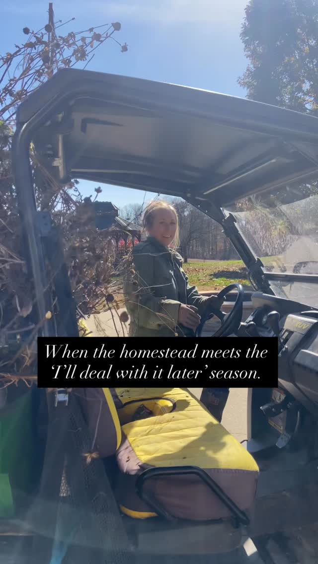 The flowers gave up first… I’m just catching up. 😅

And yes, this was the plan all along—I was waiting until the frost officially ended any hope for bee forage out here.

Well… the frost won. 🍂🐝😂

#homestead #autumn #fallinkentucky #kentucky #farmchores